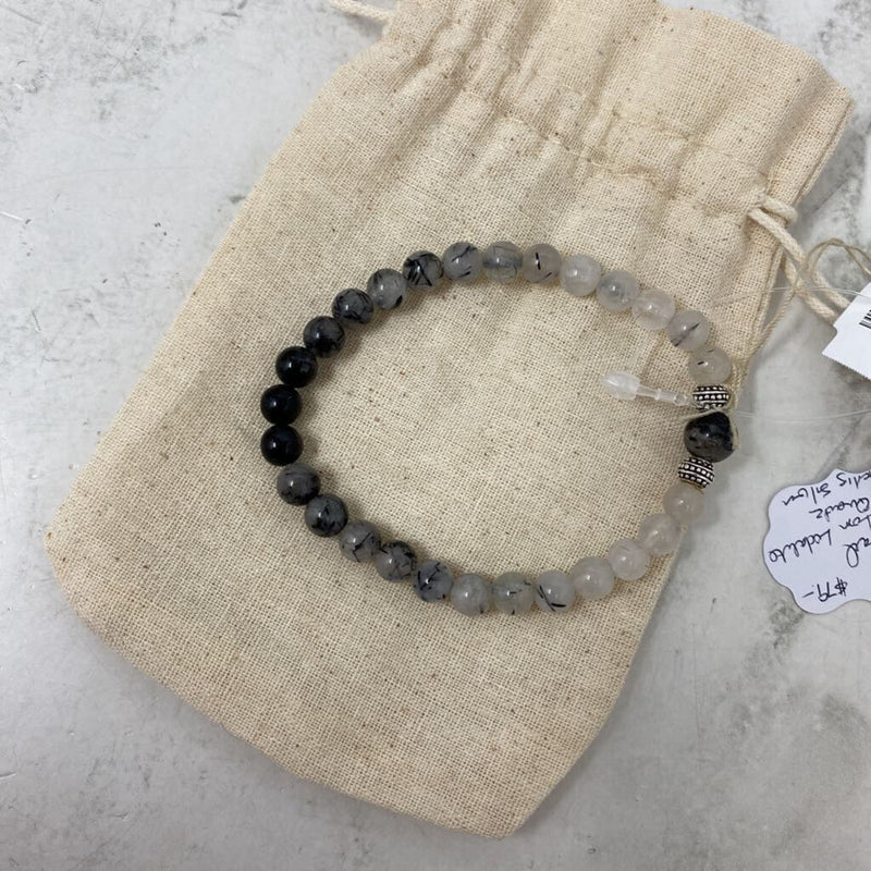 FIFI CREATIONS WOMEN'S BRACELET white black