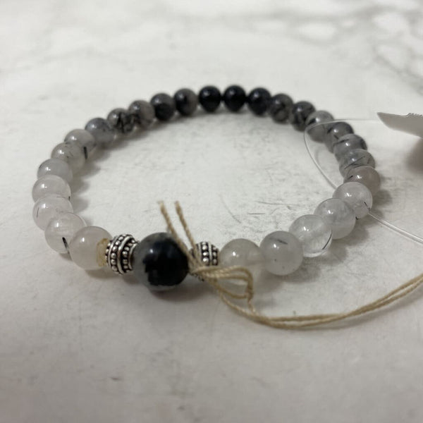 FIFI CREATIONS WOMEN'S BRACELET white black