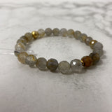 FIFI CREATIONS WOMEN'S BRACELET grey gold