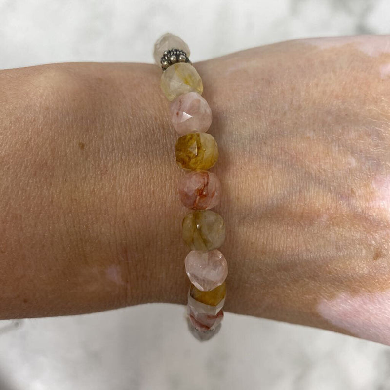FIFI CREATIONS WOMEN'S BRACELET pink beige