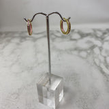 925 WOMEN'S EARRINGS gold pink