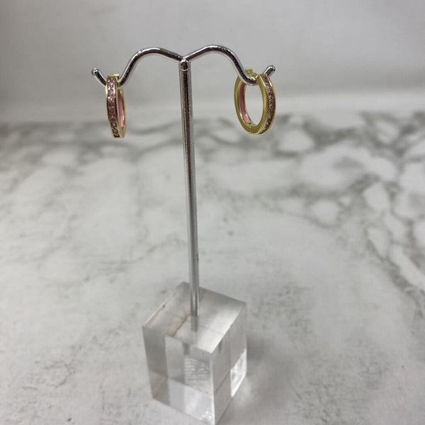 925 WOMEN'S EARRINGS gold pink
