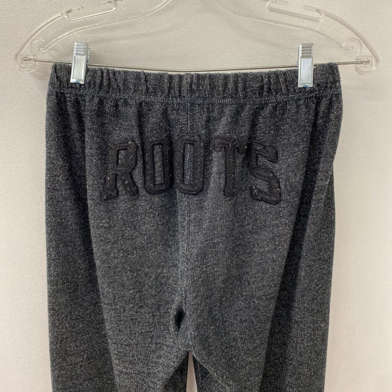 ROOTS WOMEN'S ACTIVE BOTTOM black grey XS