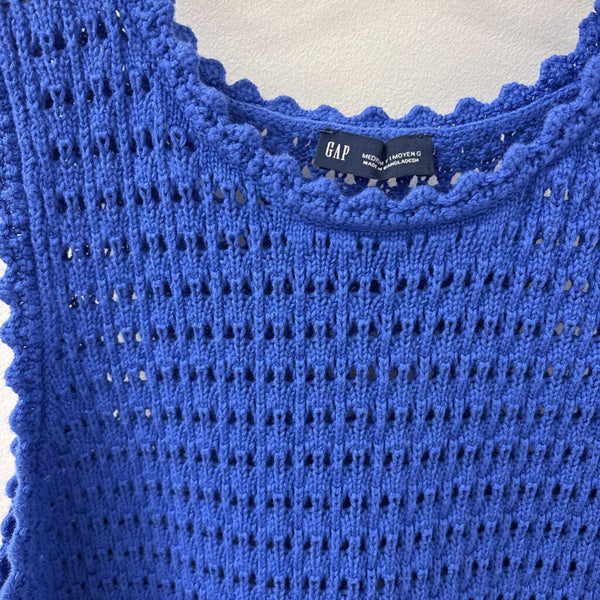 GAP WOMEN'S TOP blue MT