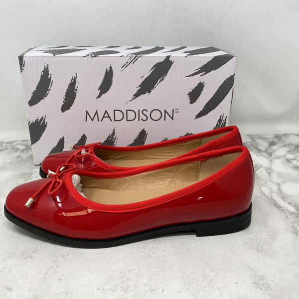 WOMEN'S FLATS red 6.5