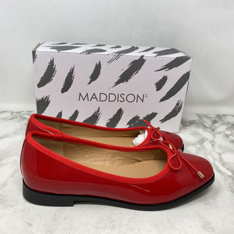 WOMEN'S FLATS red 6.5