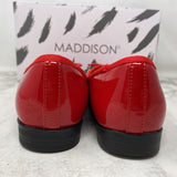 WOMEN'S FLATS red 6.5