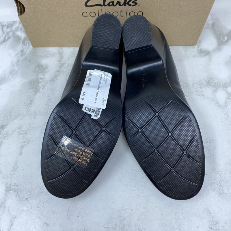 CLARKS WOMEN'S FOOTWEAR black 7W