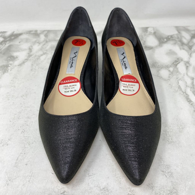 NINA WOMEN'S FOOTWEAR black 7.5