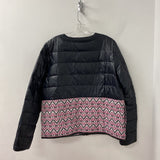 HATLEY WOMEN'S COAT black pink white mix M/L