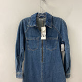 ZARA WOMEN'S DRESS blue M