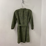 ZARA WOMEN'S DRESS olive green M