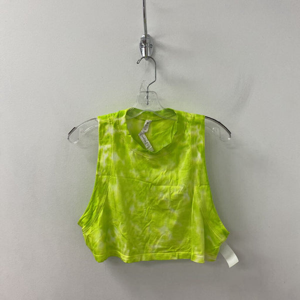 LULULEMON WOMEN'S ACTIVE TOP lime green 6