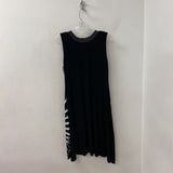 ROCK 'N KARMA WOMEN'S DRESS black white mix M