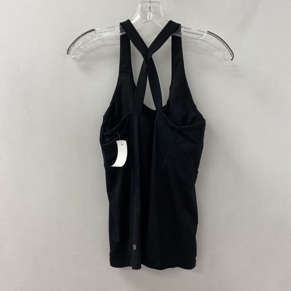 LULULEMON WOMEN'S ACTIVE TOP black 10