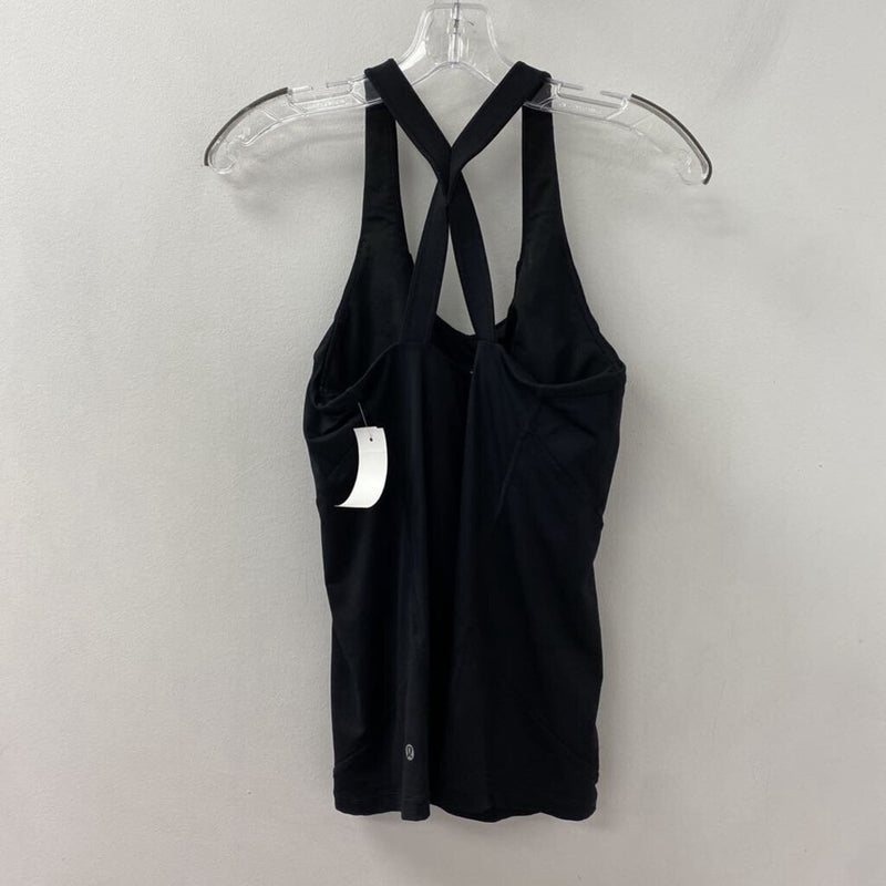 LULULEMON WOMEN'S ACTIVE TOP black 10