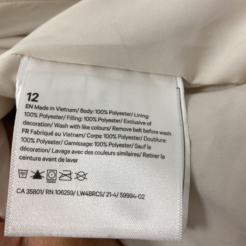 LULULEMON WOMEN'S COAT cream 12
