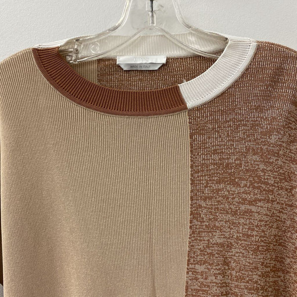 BOSS WOMEN'S SWEATER brown taupe mix S/M
