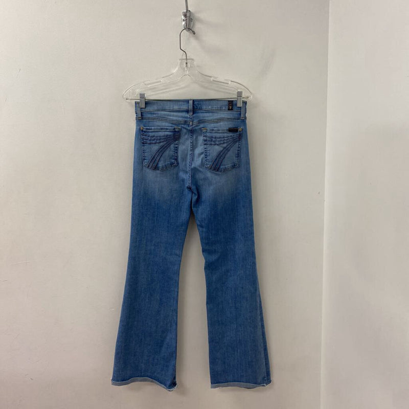 7 FOR ALL MANKIND WOMEN'S JEANS blue S/28