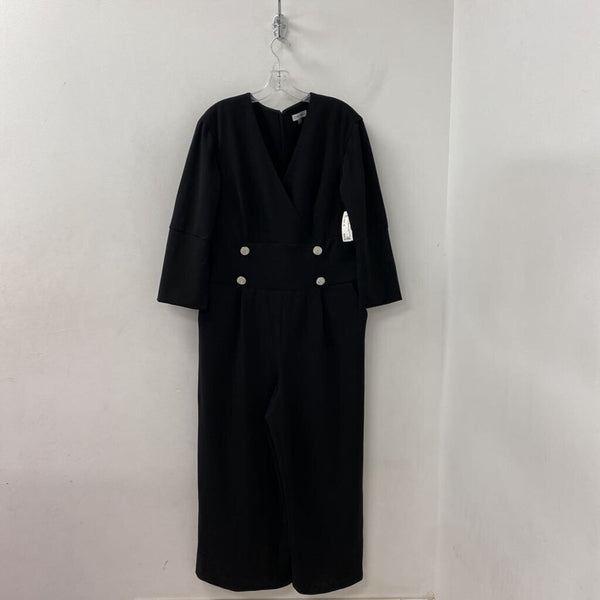 CALVIN KLEIN WOMEN'S JUMPSUIT black 14