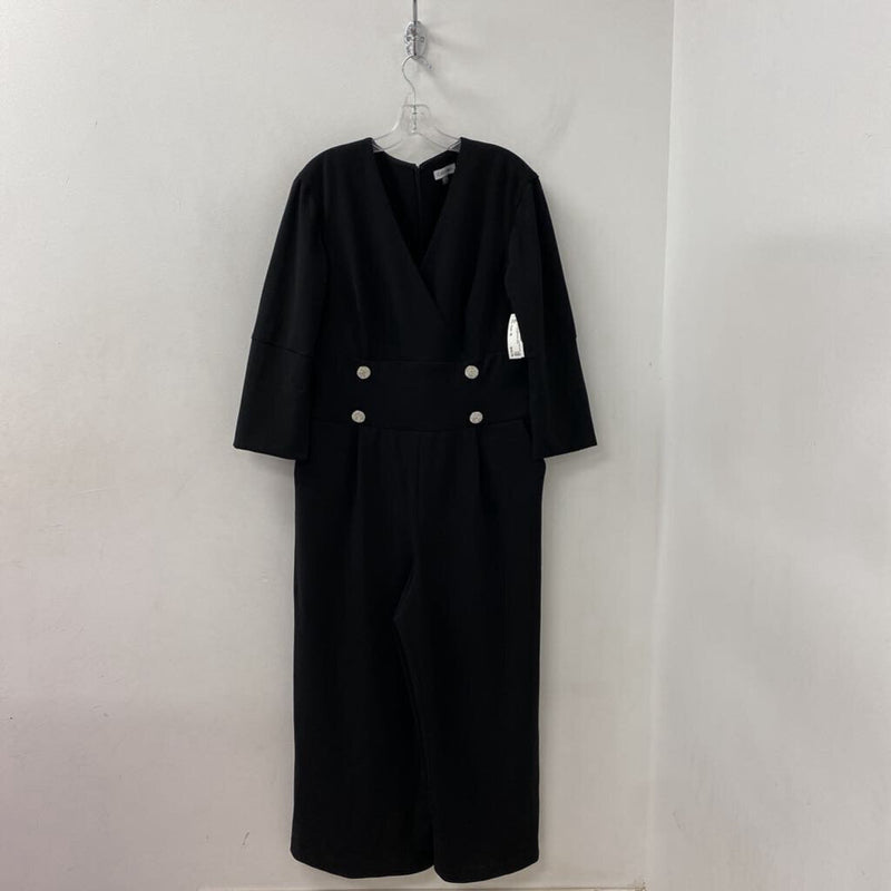 CALVIN KLEIN WOMEN'S JUMPSUIT black 14