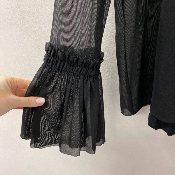 VERO MODA WOMEN'S TOP black S