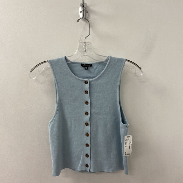 WOMEN'S TOP blue S