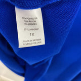 WOMEN'S PLUS TOP blue 1X