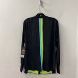 WOMEN'S PLUS TOP black yellow turquoise 18/20