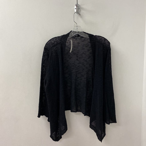 EILEEN FISHER WOMEN'S CARDIGAN black L