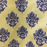 J JILL/PUREJILL WOMEN'S BLOUSE/SHIRT yellow grey print XLP