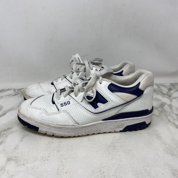 NEW BALANCE WOMEN'S SNEAKERS white navy mix 9.5