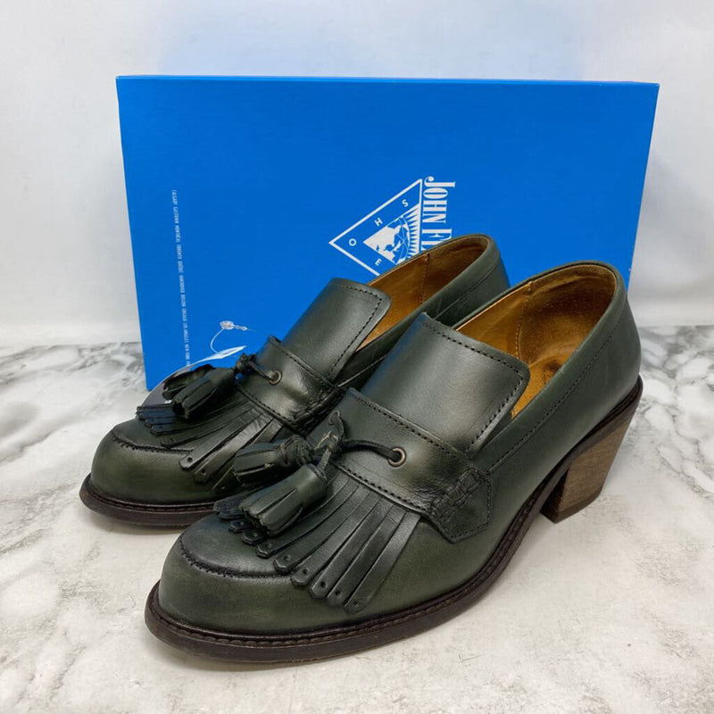 john fluevog WOMEN'S HEELS forest green 10