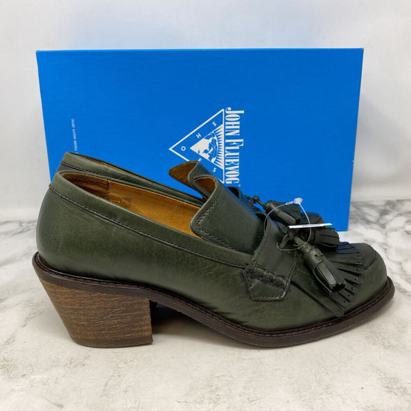 john fluevog WOMEN'S HEELS forest green 10