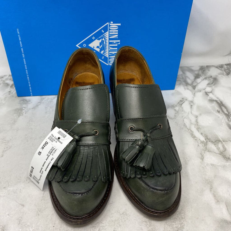 john fluevog WOMEN'S HEELS forest green 10