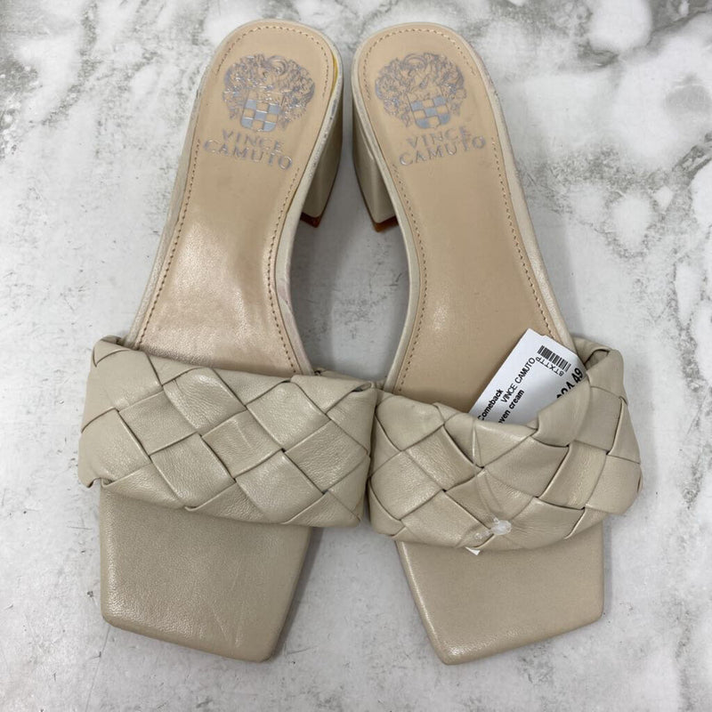 VINCE CAMUTO WOMEN'S SANDALS cream 7