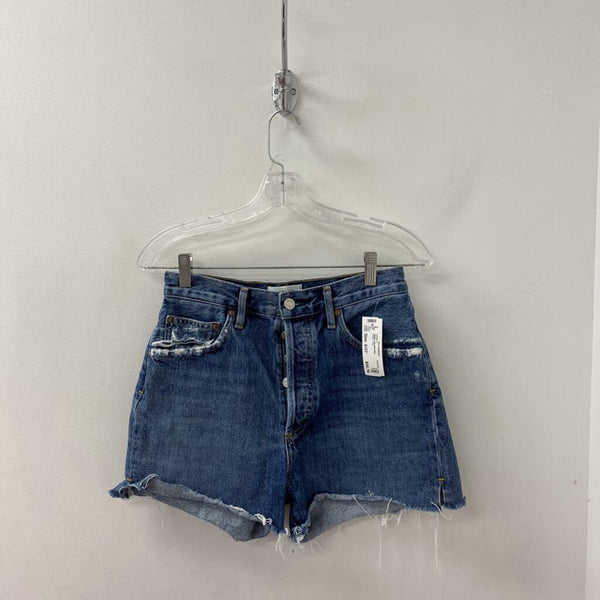AGOLDE WOMEN'S SHORTS blue S/27