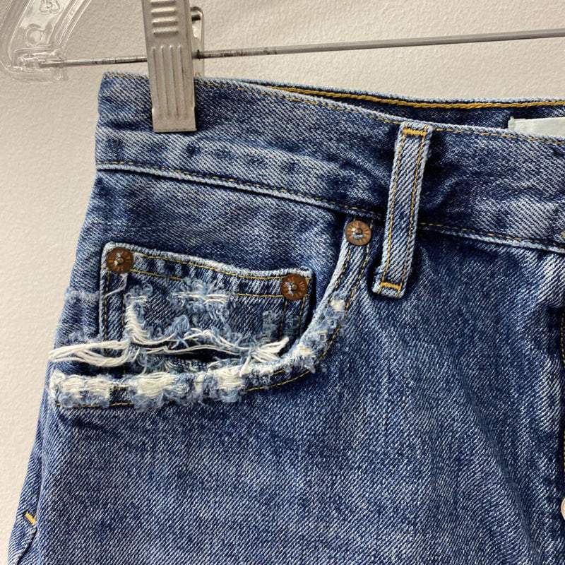 AGOLDE WOMEN'S SHORTS blue S/27