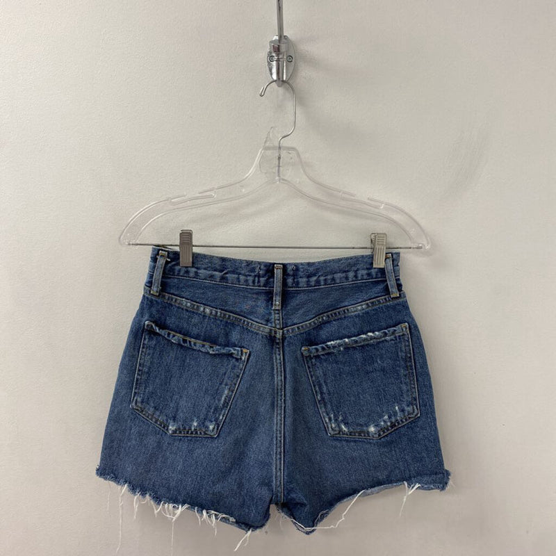 AGOLDE WOMEN'S SHORTS blue S/27