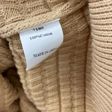 pretty garden WOMEN'S CARDIGAN beige XL