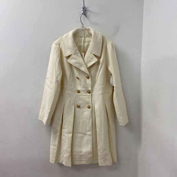 WOMEN'S COAT cream XL