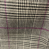 REITMANS WOMEN'S PANTS brown pink plaid 14 reg