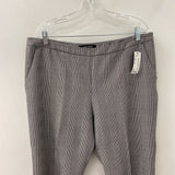 ELLEN TRACY WOMEN'S PANTS black white plaid,houndstooth 14
