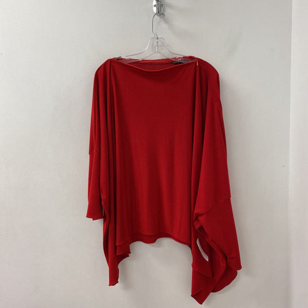 WOMEN'S PLUS TOP red Plus