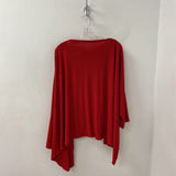 WOMEN'S PLUS TOP red Plus