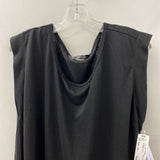 SWEETLEGS WOMEN'S PLUS TOP black 2XL