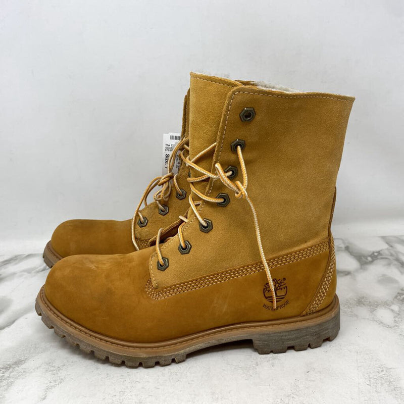 timberland WOMEN'S BOOTS tan 7