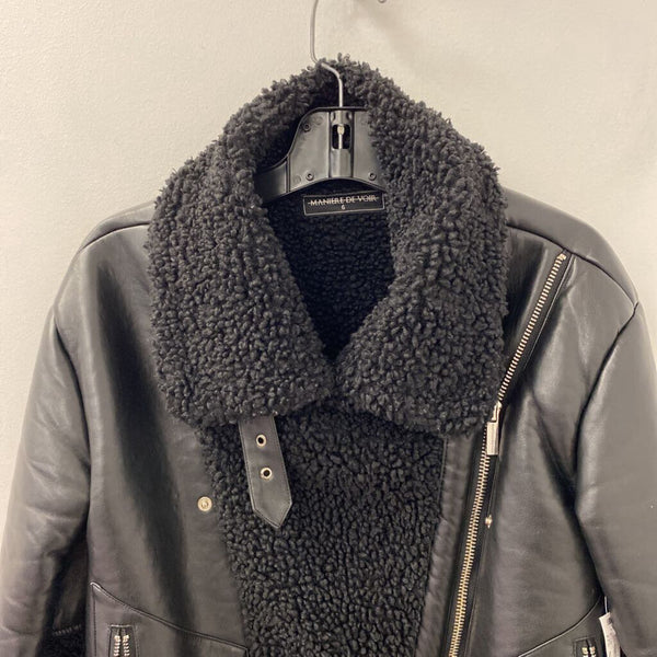 Maniere De Voir WOMEN'S COAT black 6