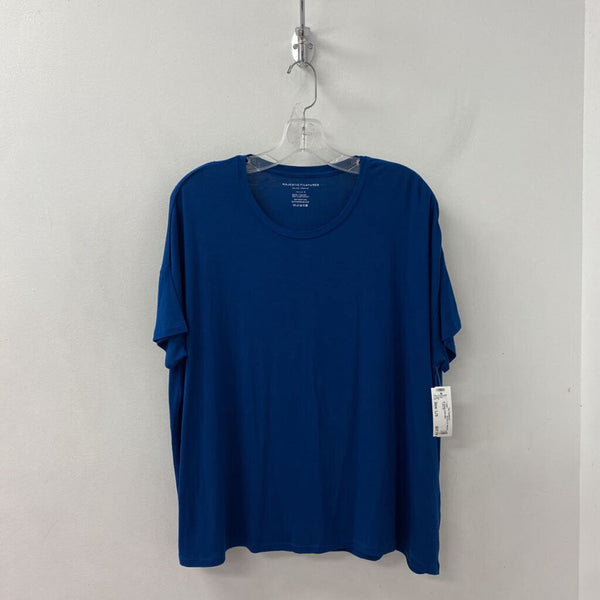 MAJESTIC filatures WOMEN'S T-SHIRT blue L/3