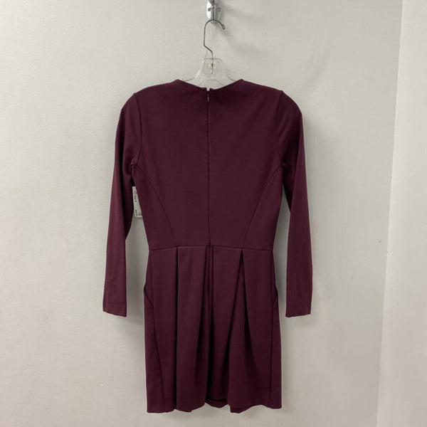 SUNDAY BEST WOMEN'S DRESS burgundy 6